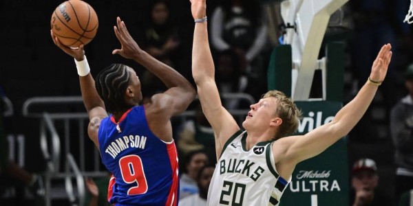 季前赛-格林22分坎宁安空砍26+6+6 雄鹿胜活塞