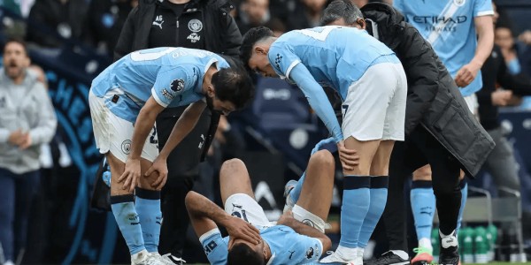 曼城核心罗德里遭遇伤病隐患