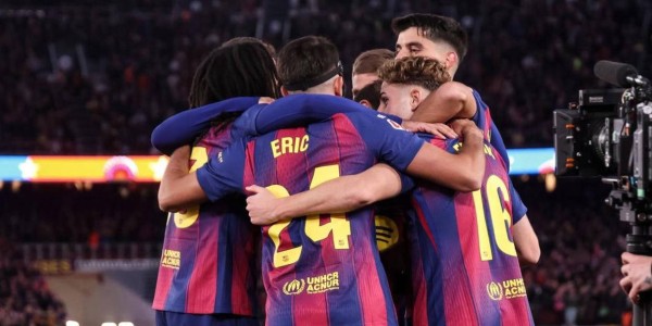 西甲榜首易主，积分争夺激烈，亚马尔两次助攻助巴萨大胜毕尔巴鄂竞技