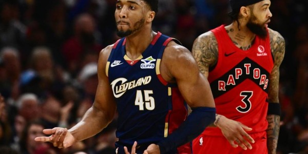 米切尔32分哈登22+10 巴雷特24分骑士胜猛龙总分1-0